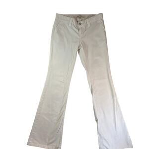Gap The Original Womens Flare White Jeans 30 Waist Made in Bahrain Y2K